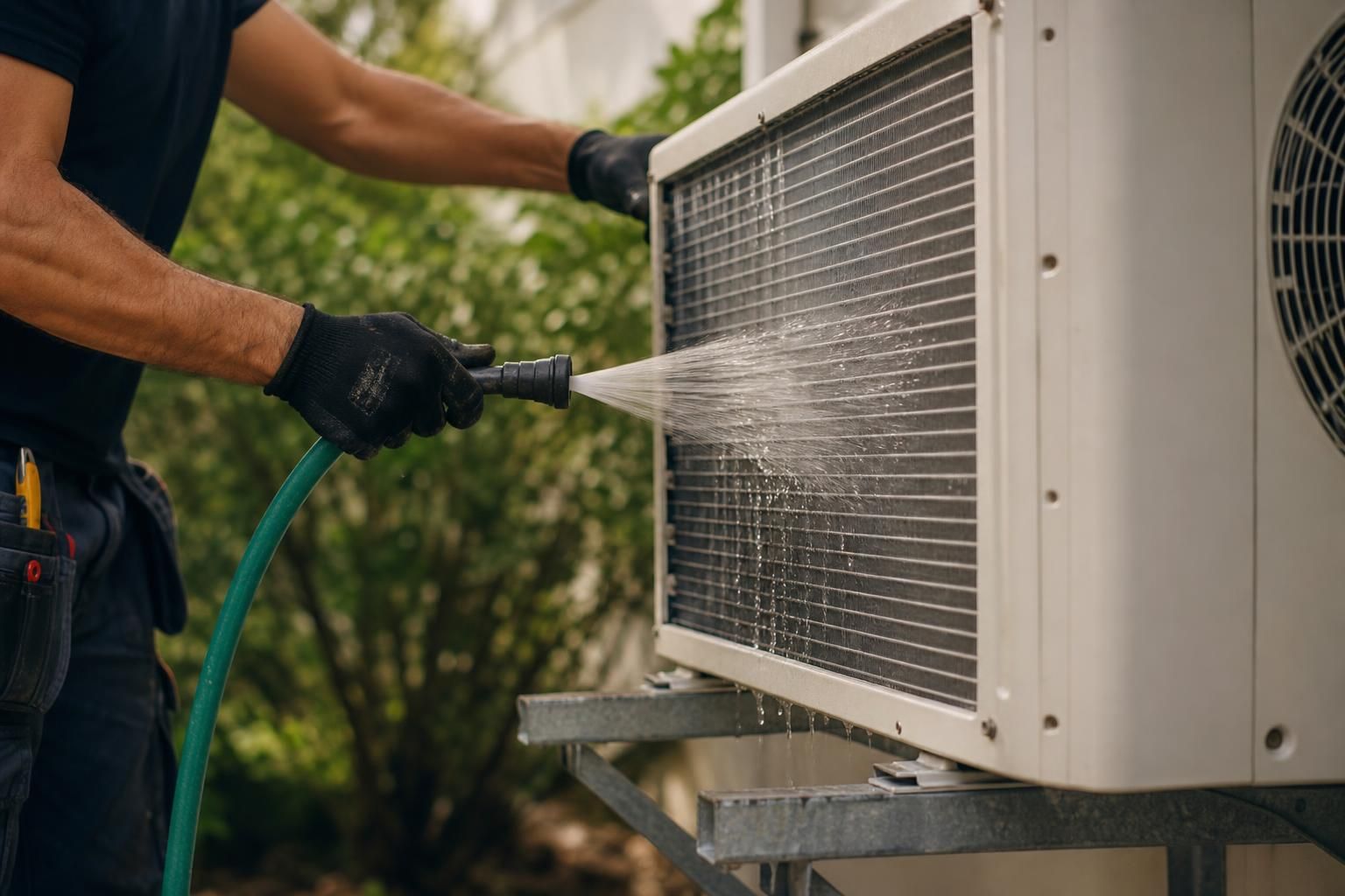 découvrez comment nettoyer efficacement le condenseur extérieur de votre climatisation pour améliorer ses performances et prolonger sa durée de vie grâce à nos conseils pratiques et faciles à suivre.