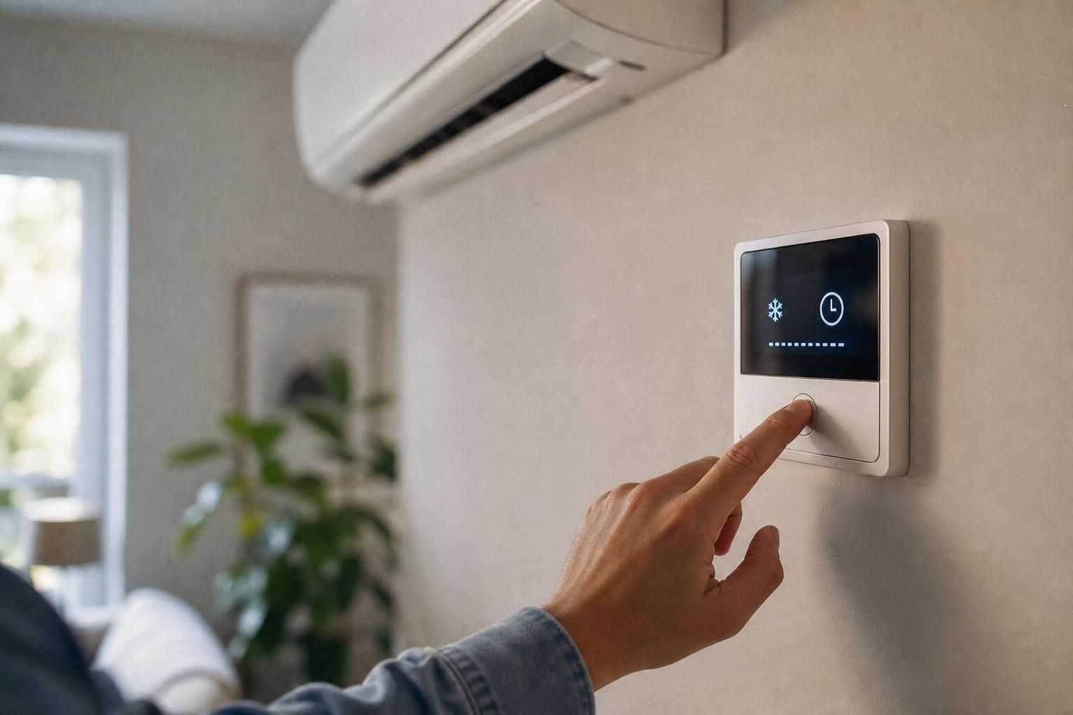 découvrez comment régler facilement la minuterie de votre climatisation réversible pour profiter d'un confort optimal tout en économisant de l'énergie.